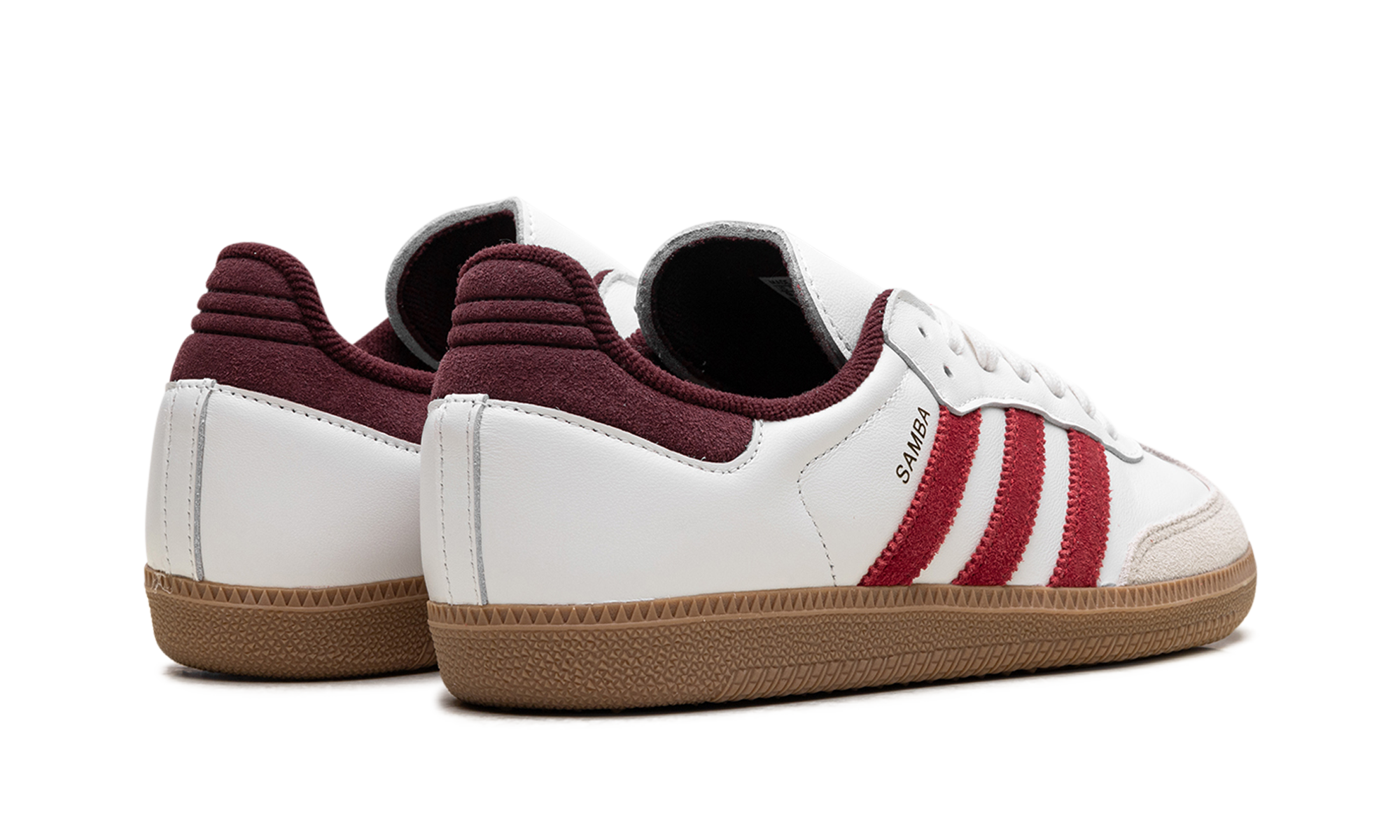 Samba OG "Core White Better Scarlet"