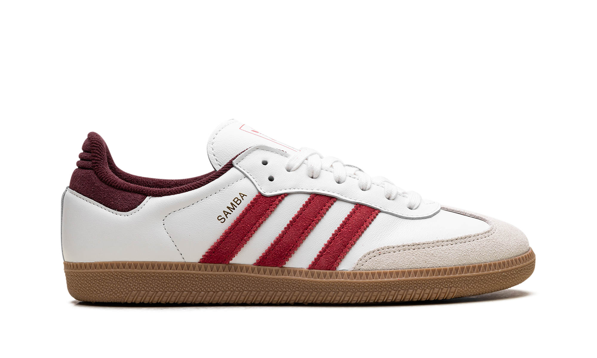Samba OG "Core White Better Scarlet"