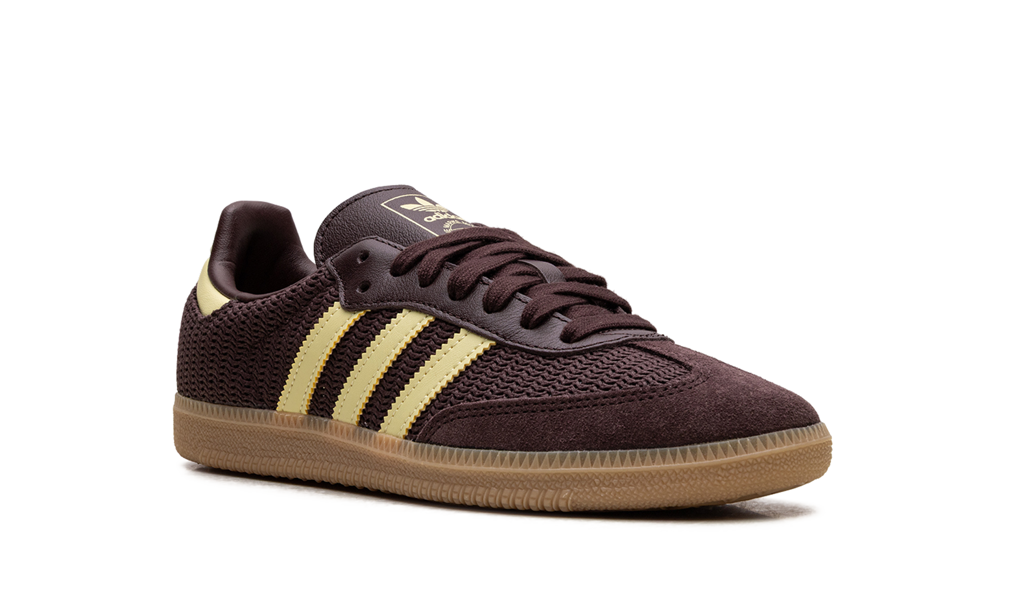 Samba OG Women "Shadow Brown Powder Yellow"