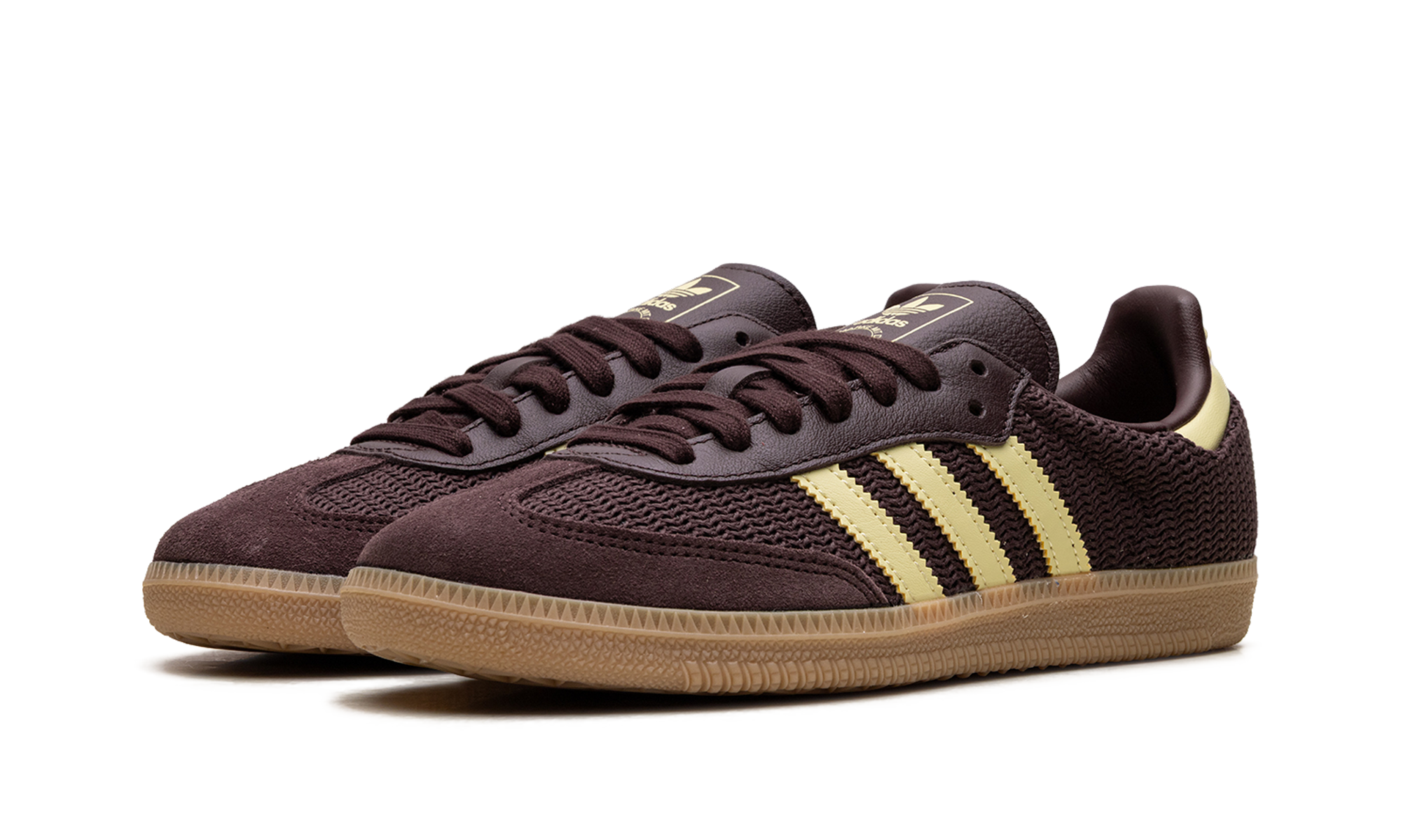 Samba OG Women "Shadow Brown Powder Yellow"