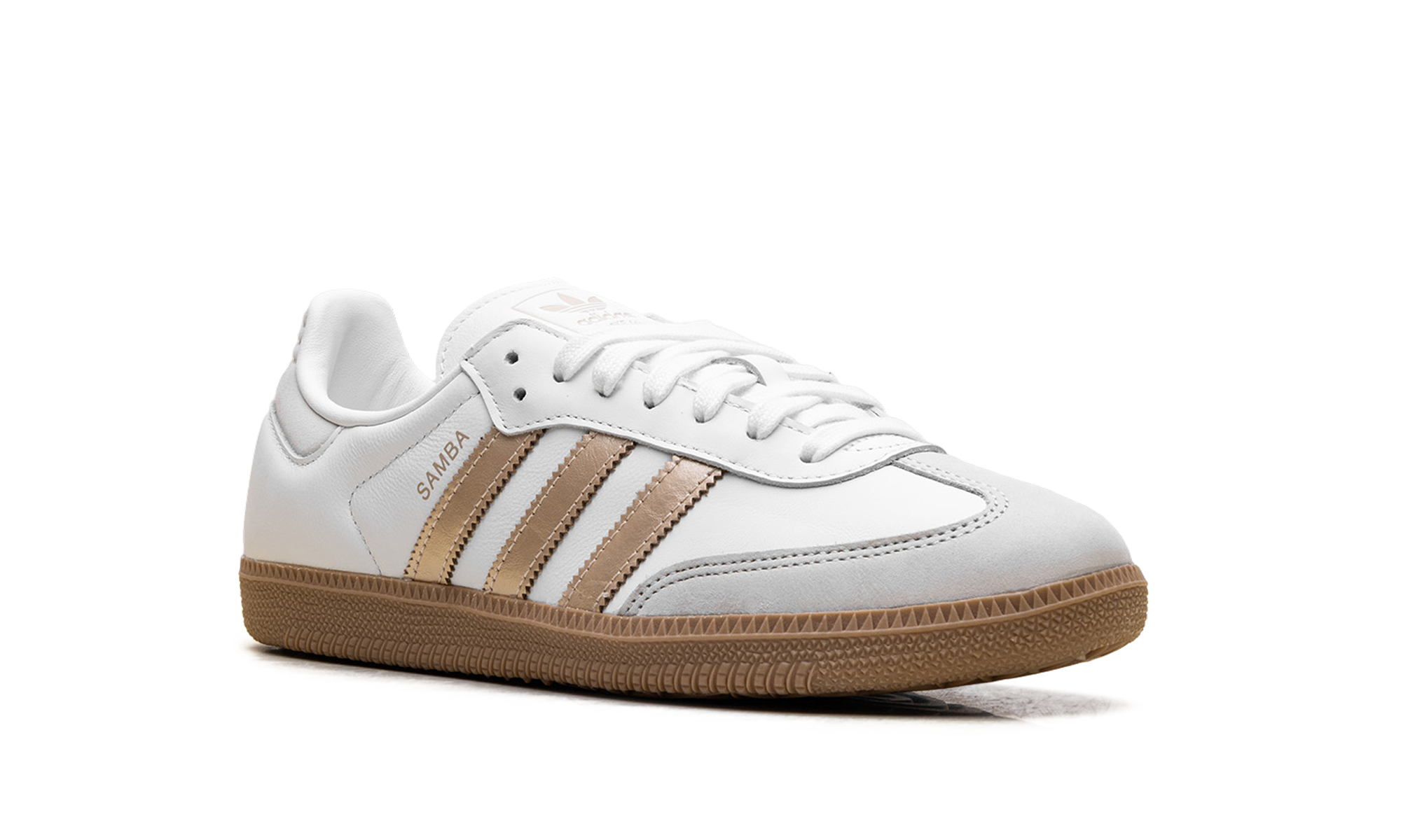 Samba OG Women "White Wonder Gold Metallic"
