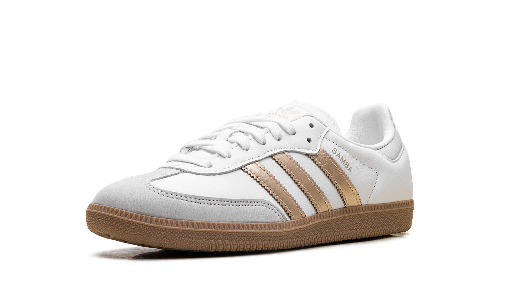 Samba OG Women "White Wonder Gold Metallic"