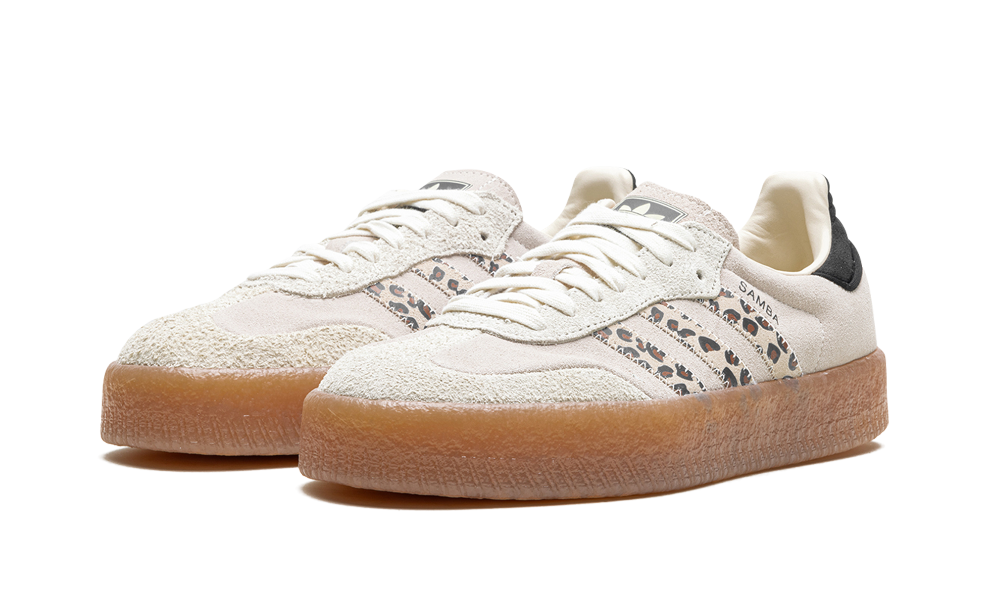 Sambae Women "Leopard Off White"