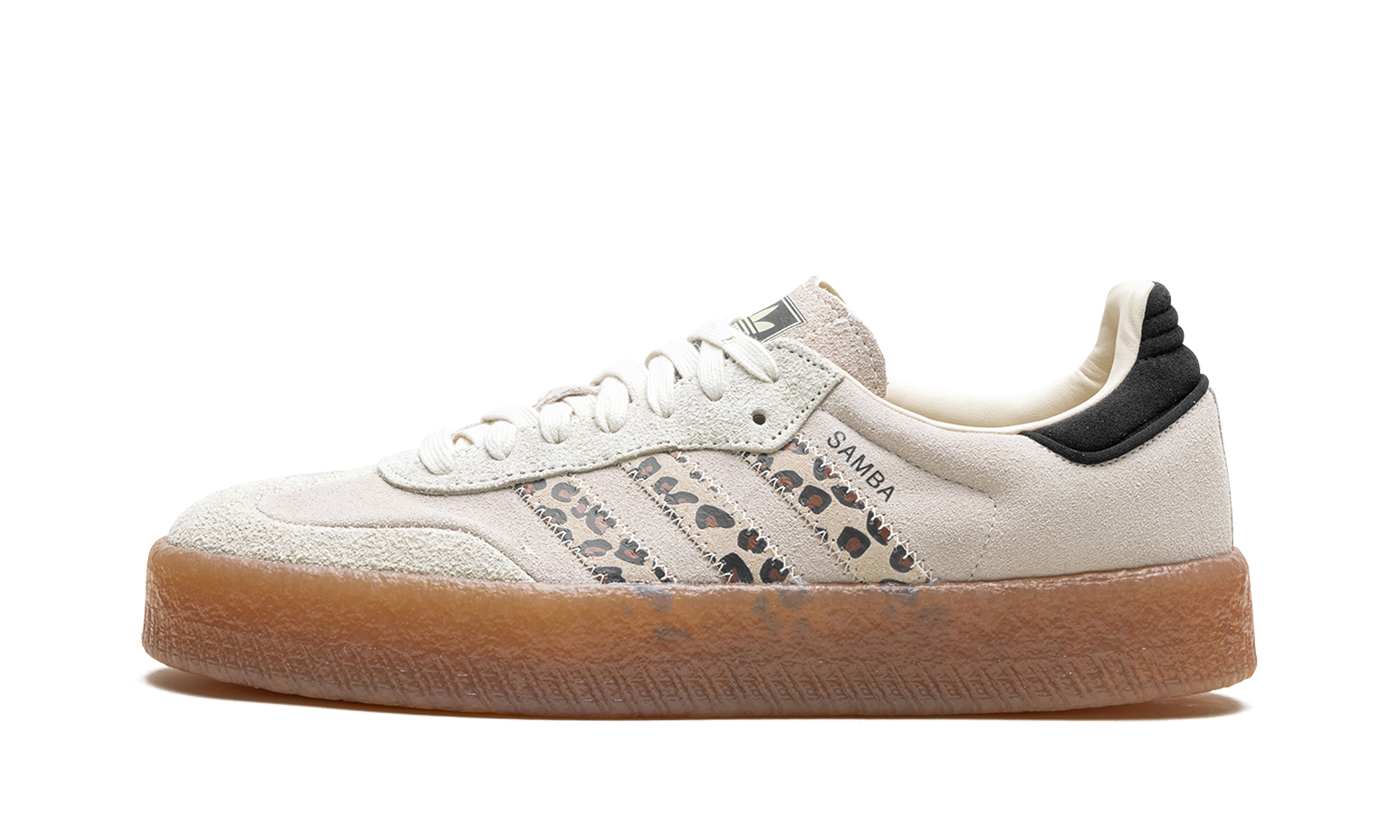 Sambae Women "Leopard Off White"