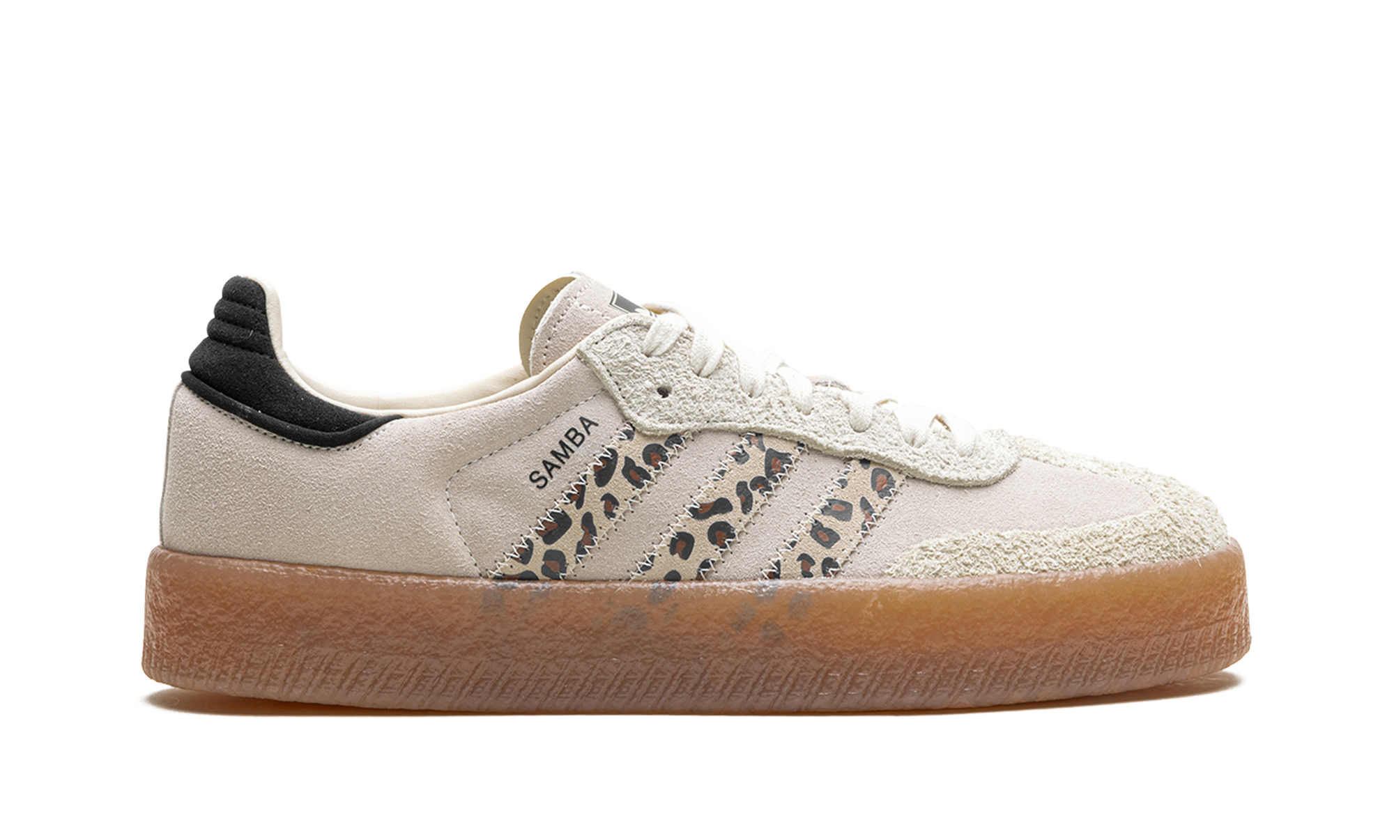 Sambae Women "Leopard Off White"