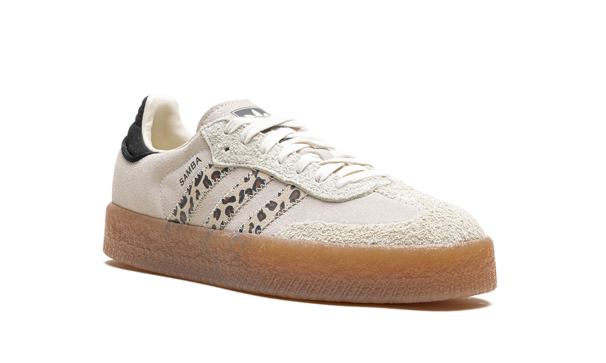Sambae Women "Leopard Off White"