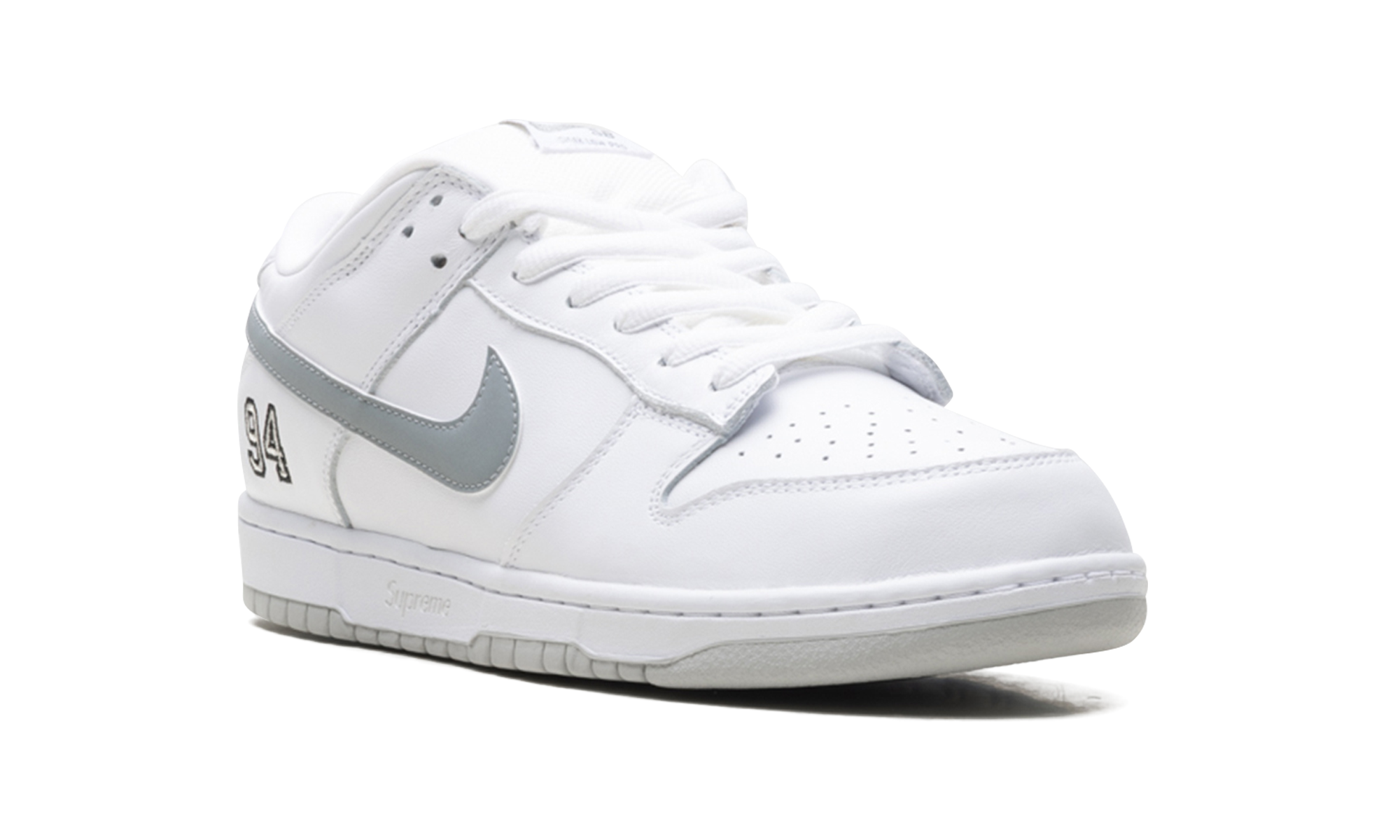 Sb Dunk Low "Supreme - White"