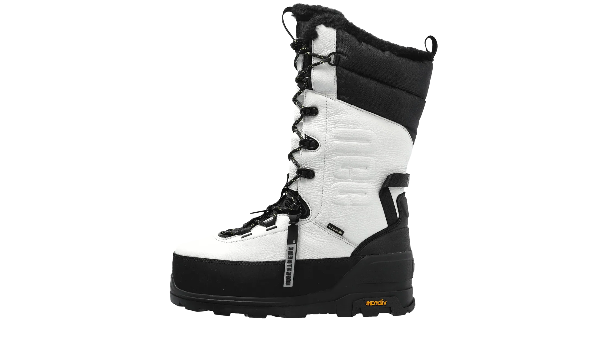 Shasta Boot Tall "White / Black"