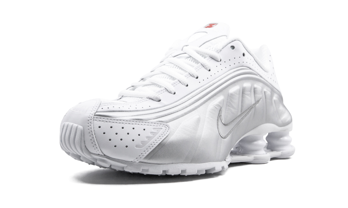 Shox R4 Mns Women "Metallic Silver"