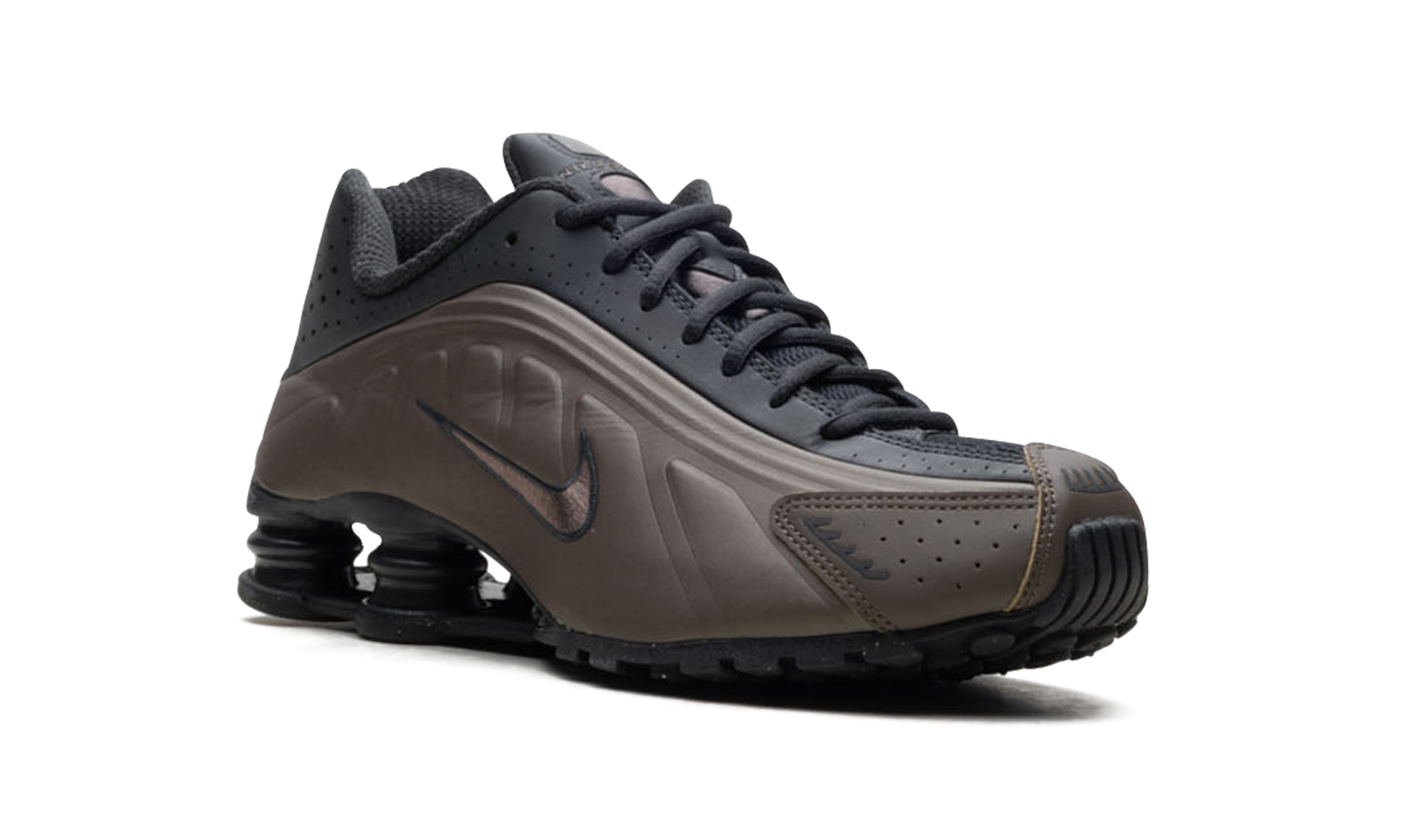 Shox R4 Women "Ironstone Off Noir"