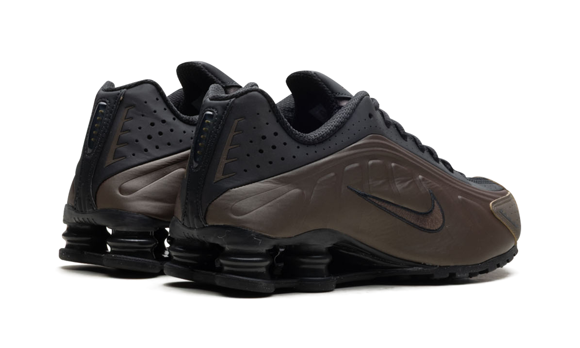 Shox R4 Women "Ironstone Off Noir"
