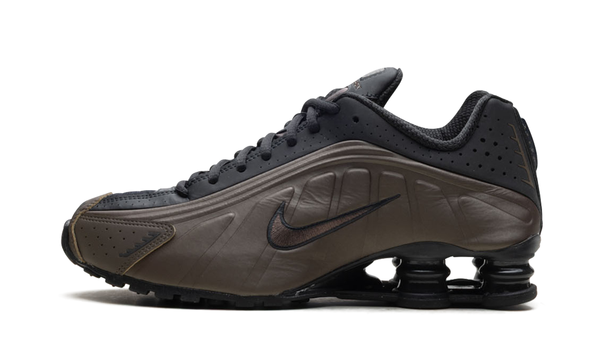Shox R4 Women "Ironstone Off Noir"