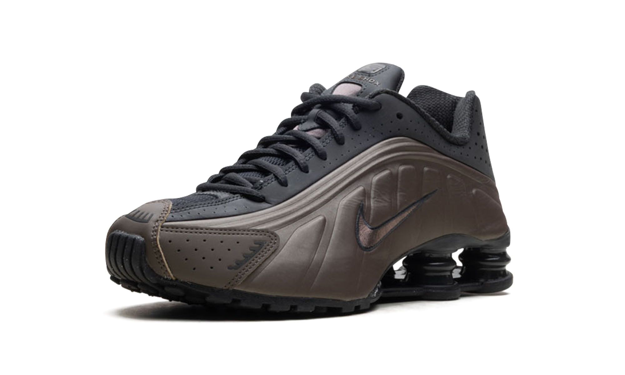 Shox R4 Women "Ironstone Off Noir"