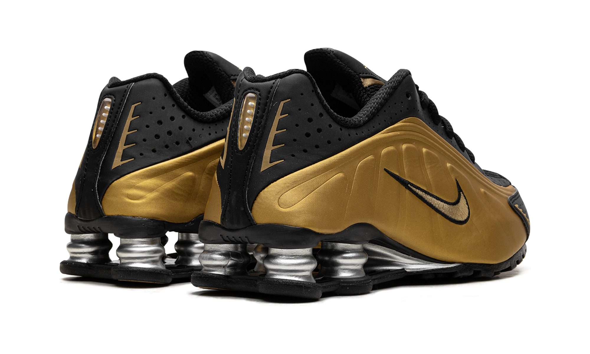 Shox R4 Women "Metallic Gold"