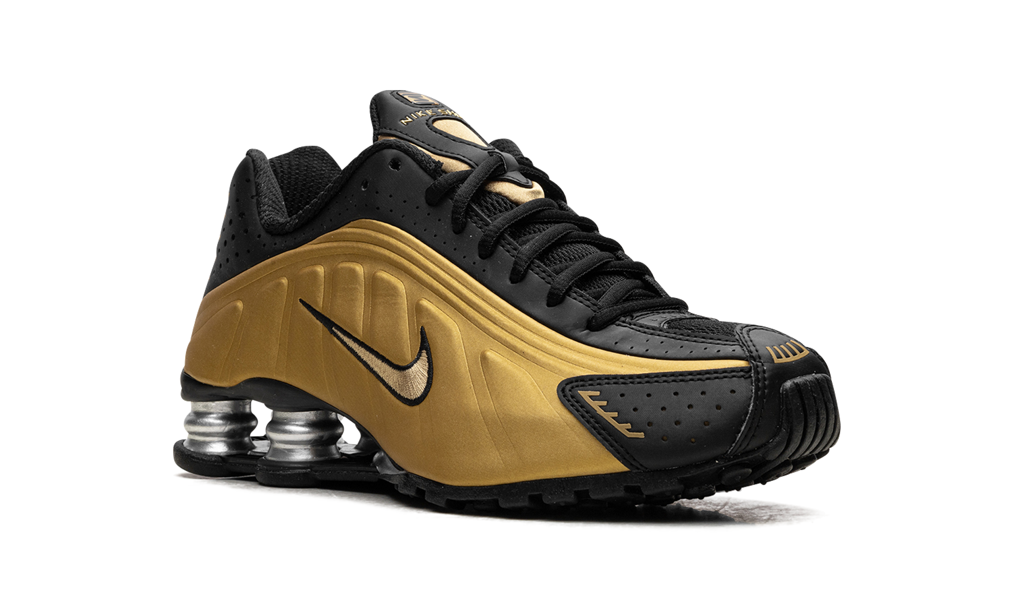 Shox R4 Women "Metallic Gold"