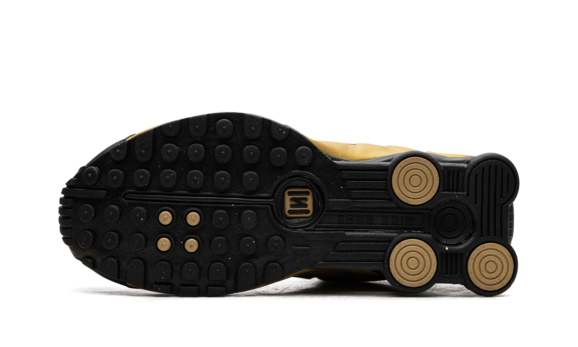 Shox R4 Women "Metallic Gold"