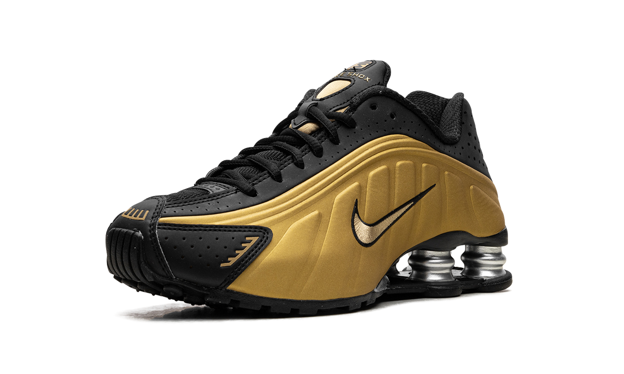 Shox R4 Women "Metallic Gold"