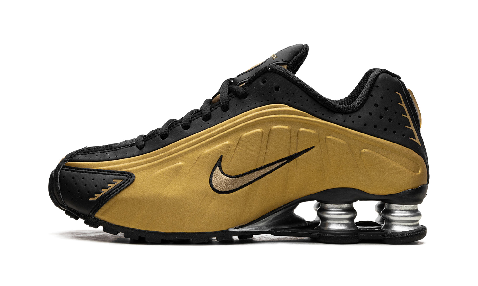 Shox R4 Women "Metallic Gold"