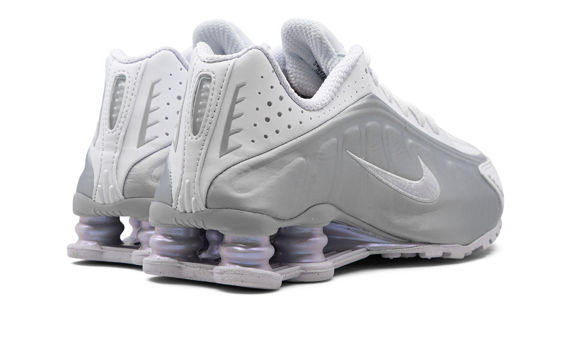 Shox R4 Women "White Metallic Platinum"