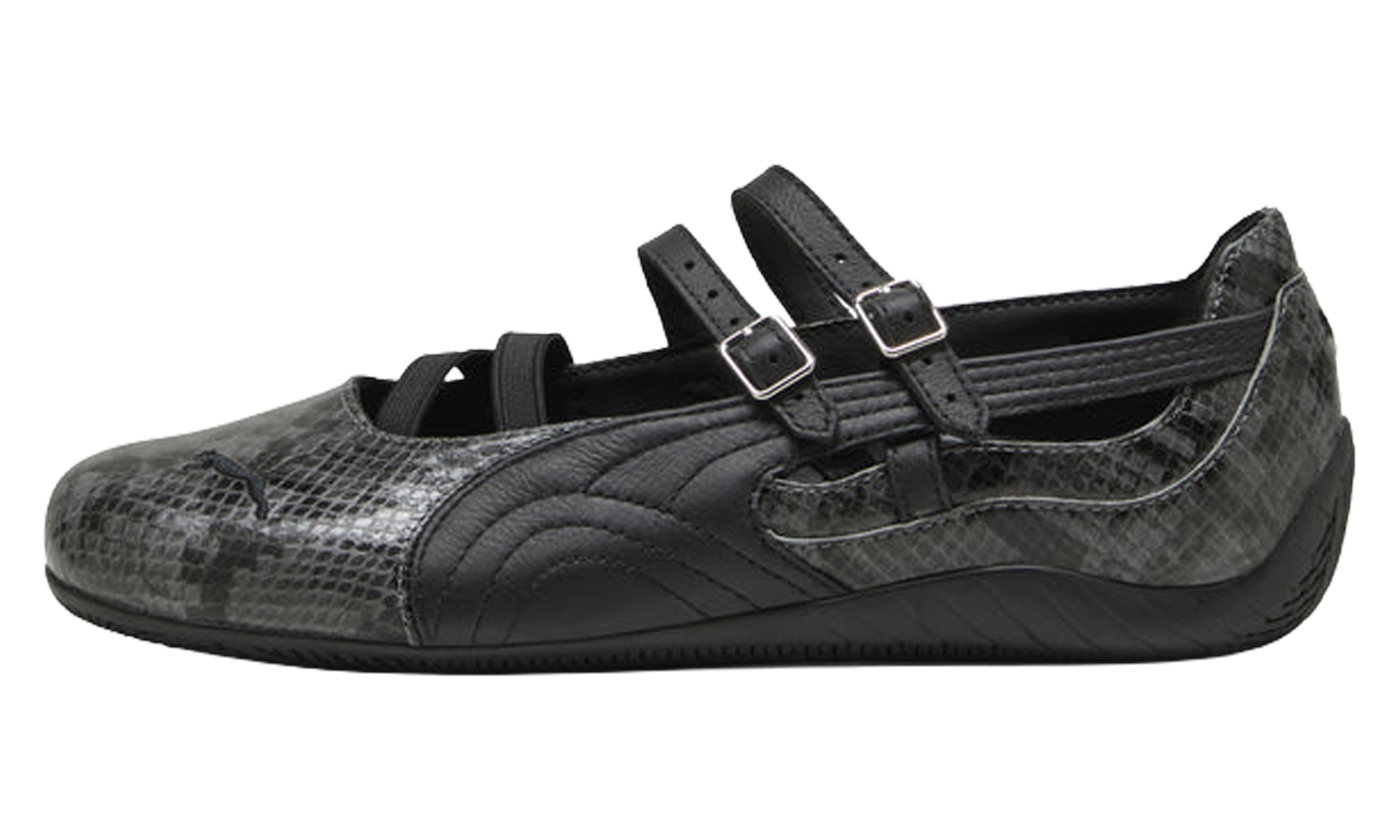 Speedcat Ballet Women "Snake Print Dark Gray"