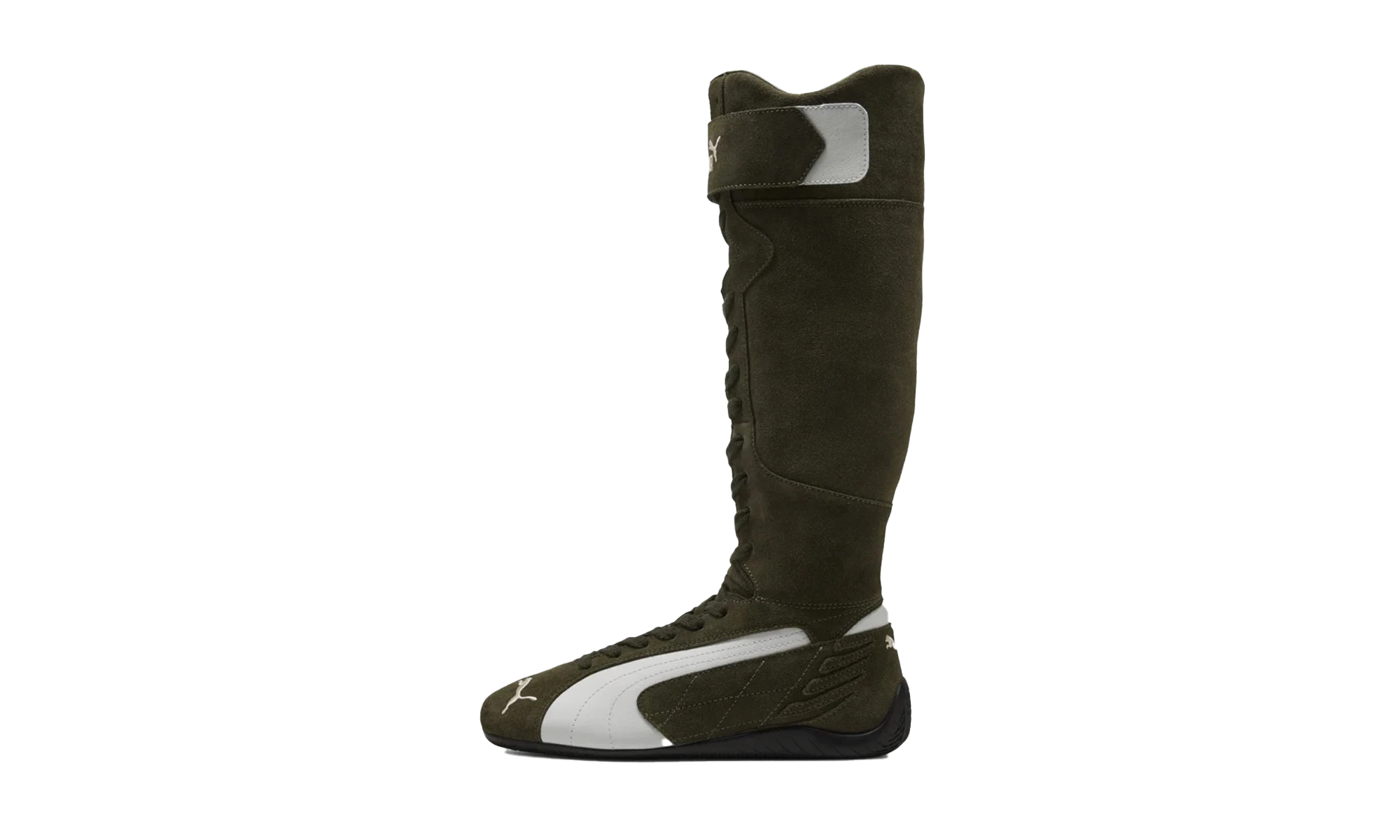 Speedcat Boots Women "Dark Olive Ivory"