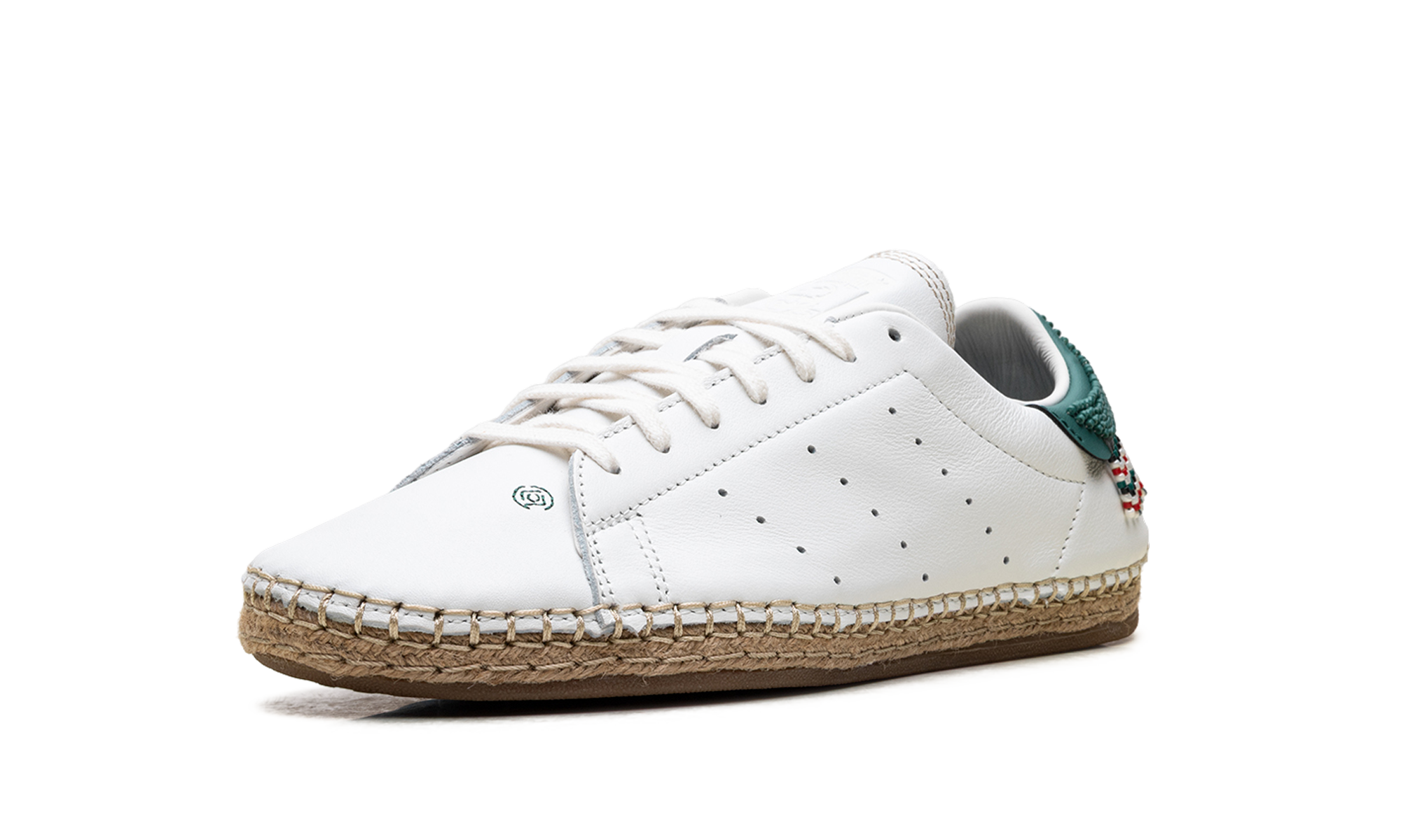 Stan Smith Espadrille "Clot By Edison Chen White Green Beads"