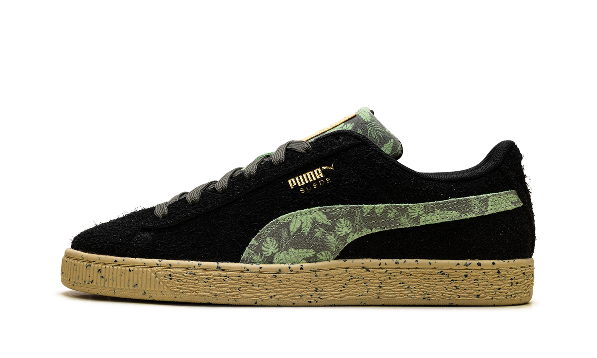 Suede "Gentle Jungle Black"