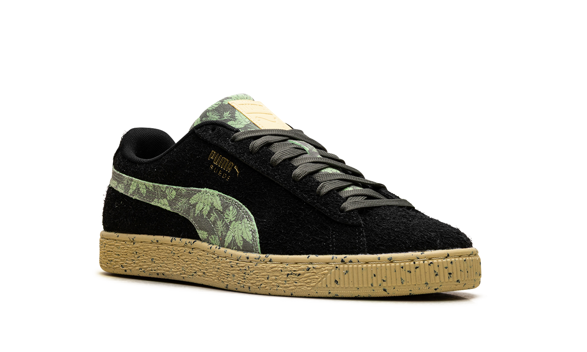 Suede "Gentle Jungle Black"