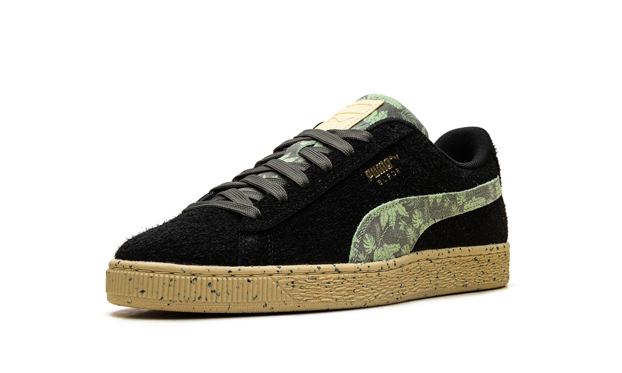 Suede "Gentle Jungle Black"