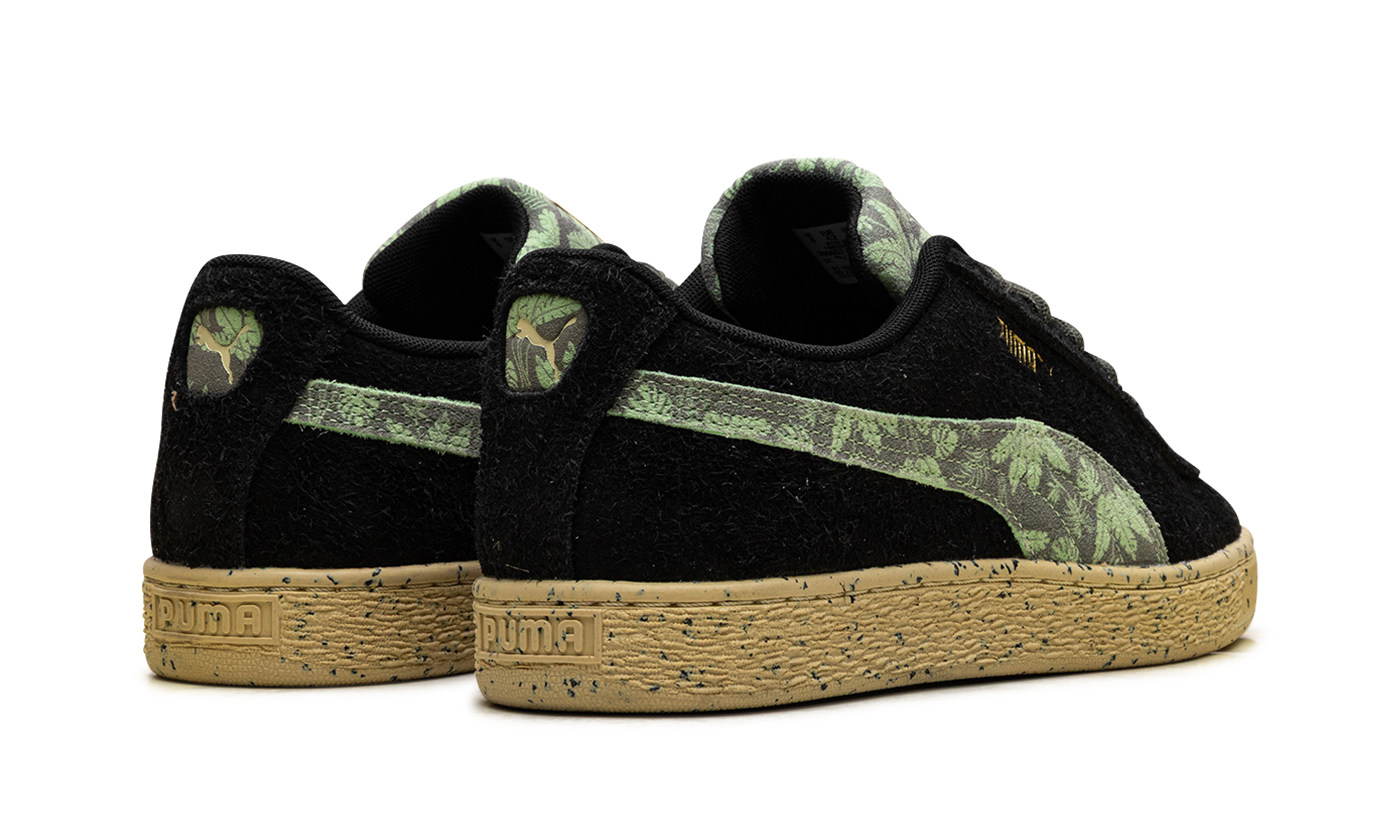 Suede "Gentle Jungle Black"