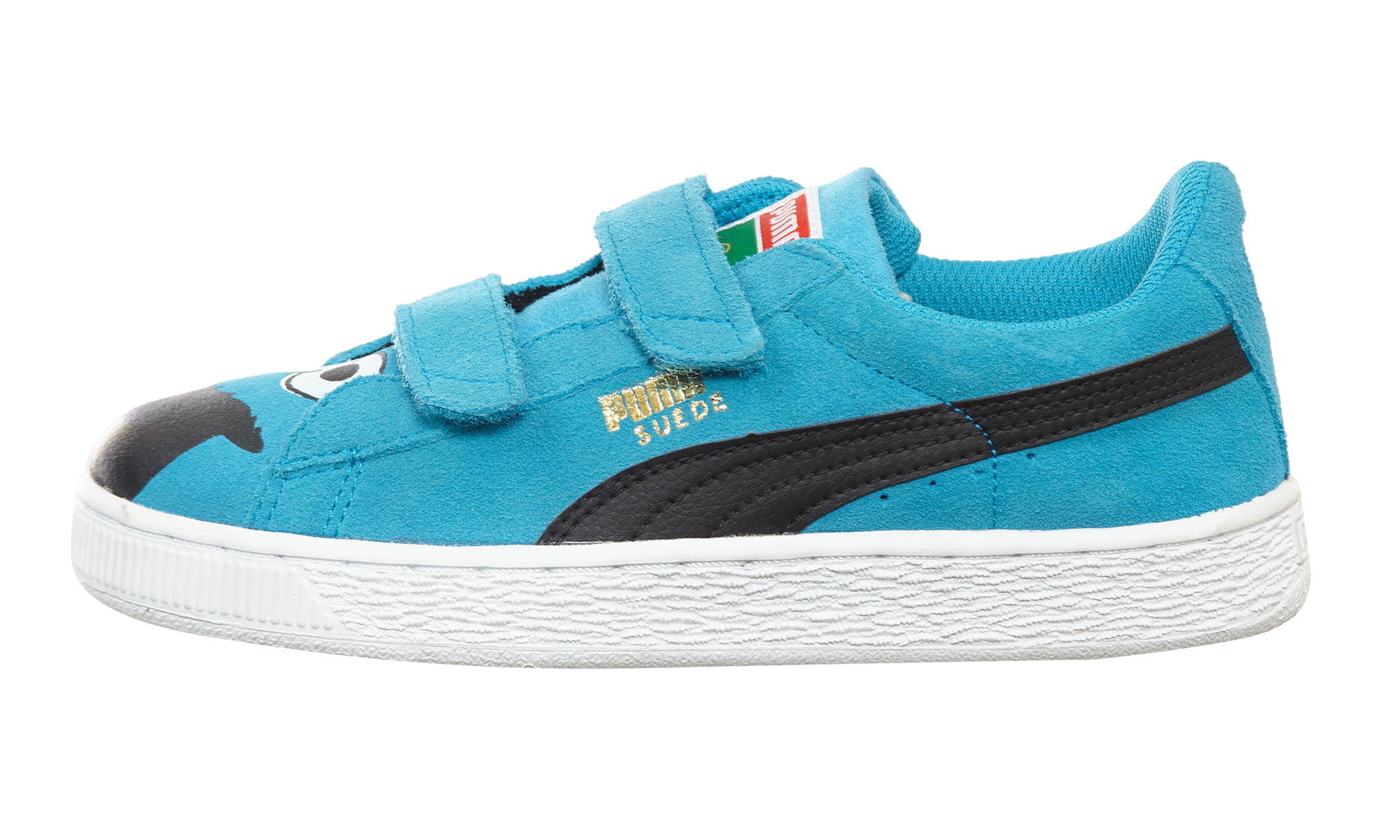 Suede Sesame Street Ps "Atomic Blue / Black"