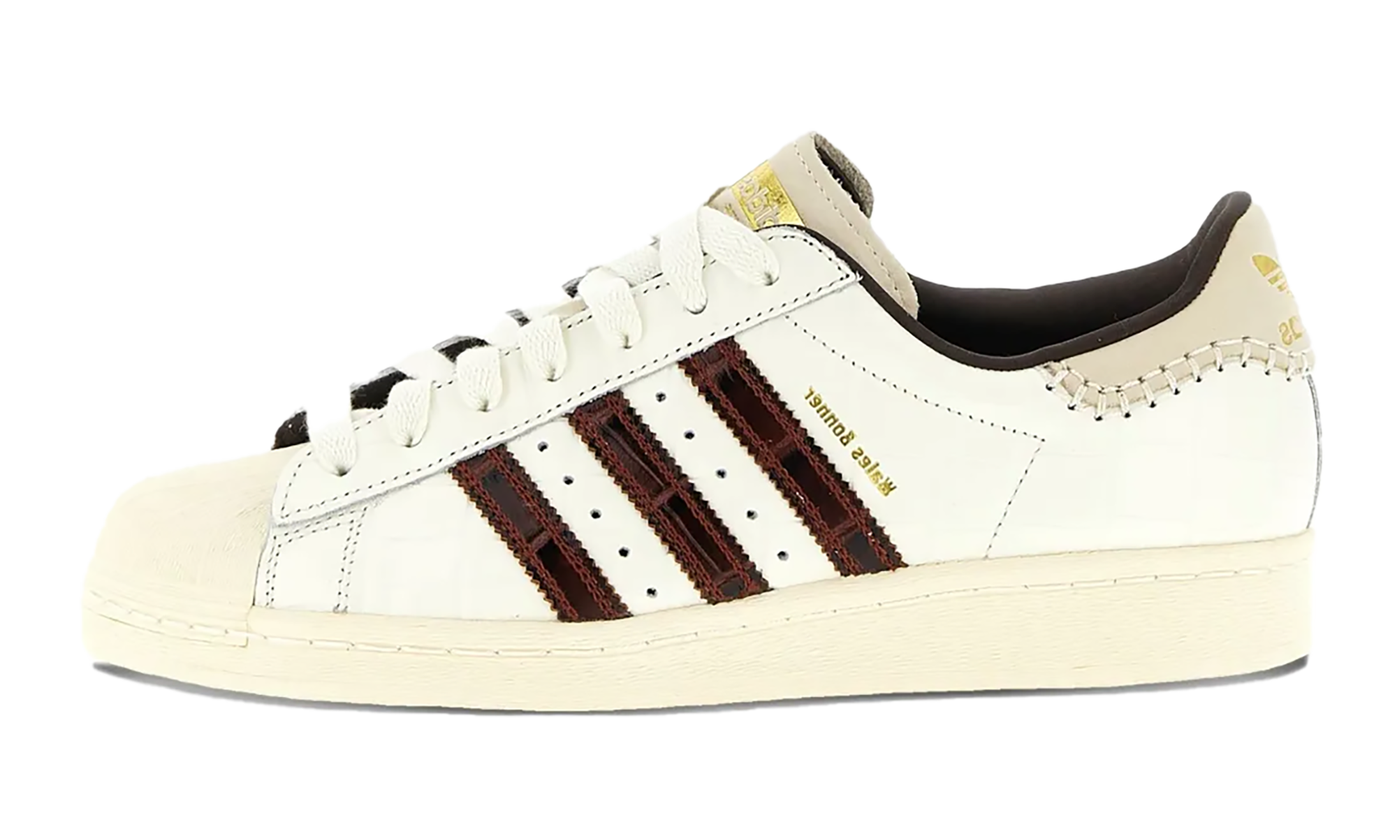 Superstar "Wales Bonner - White Brown Croc"