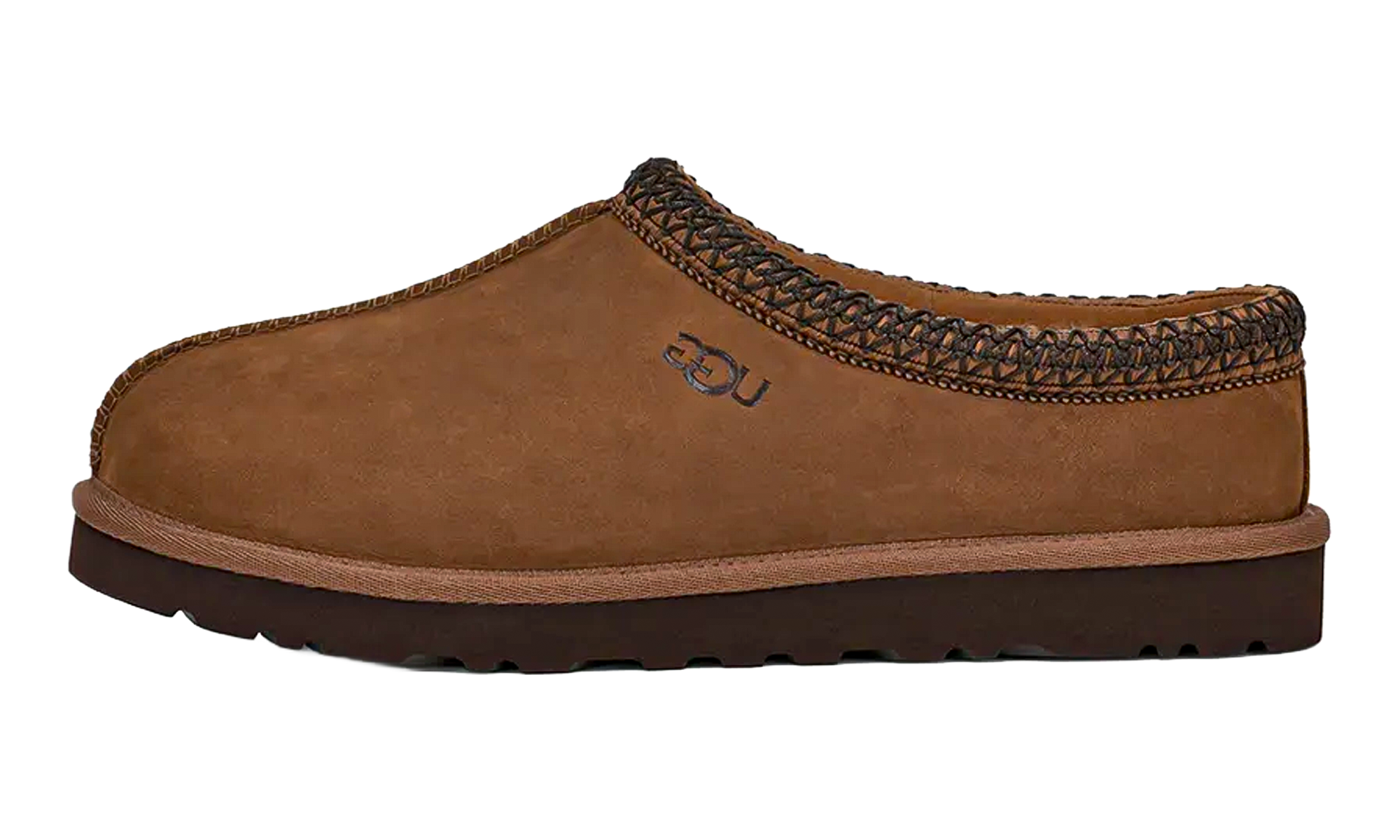 Tasman Ii Nubuck Slipper "Dark Chestnut"