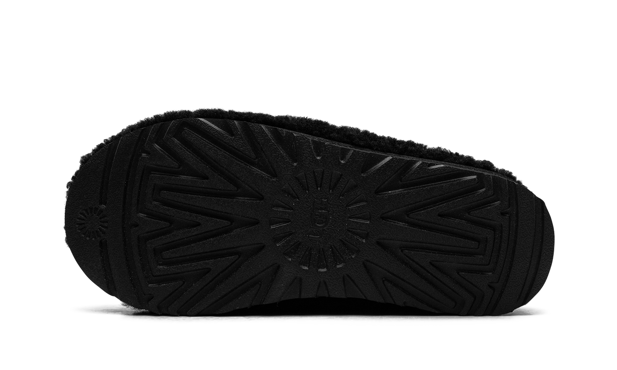 Tasman Maxi Curly Slipper Women "Black"