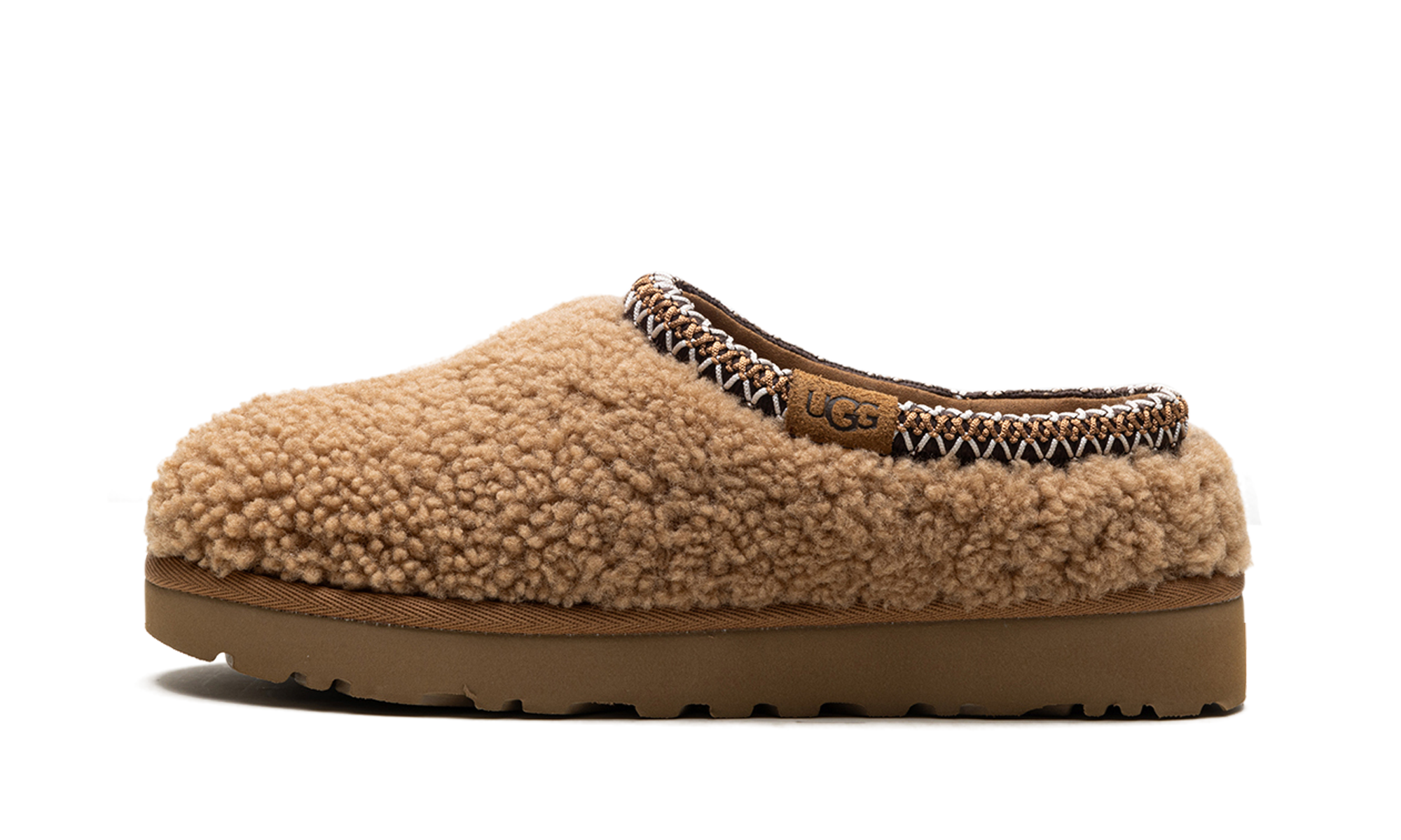 Tasman Maxi Curly Slipper Women "Chestnut"