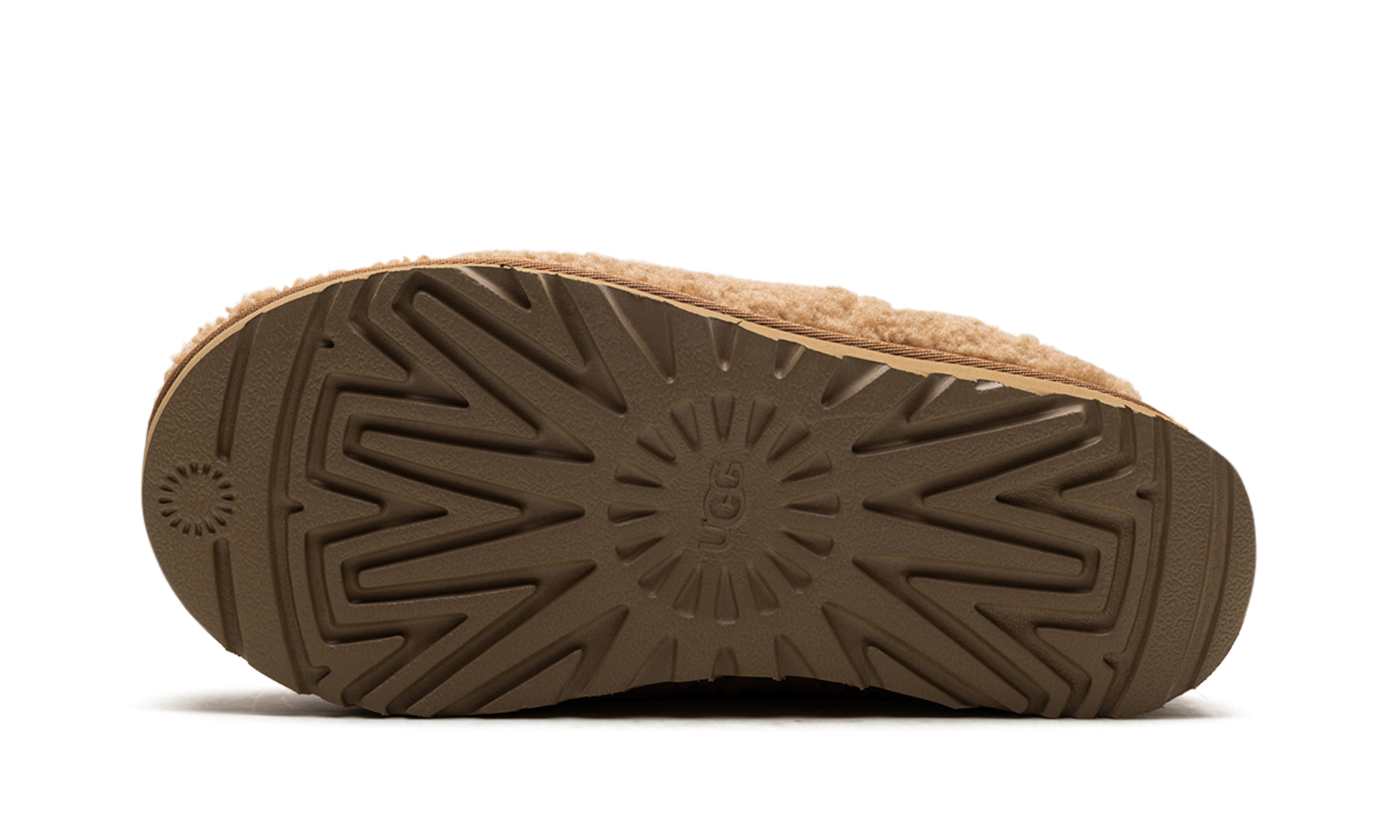 Tasman Maxi Curly Slipper Women "Chestnut"