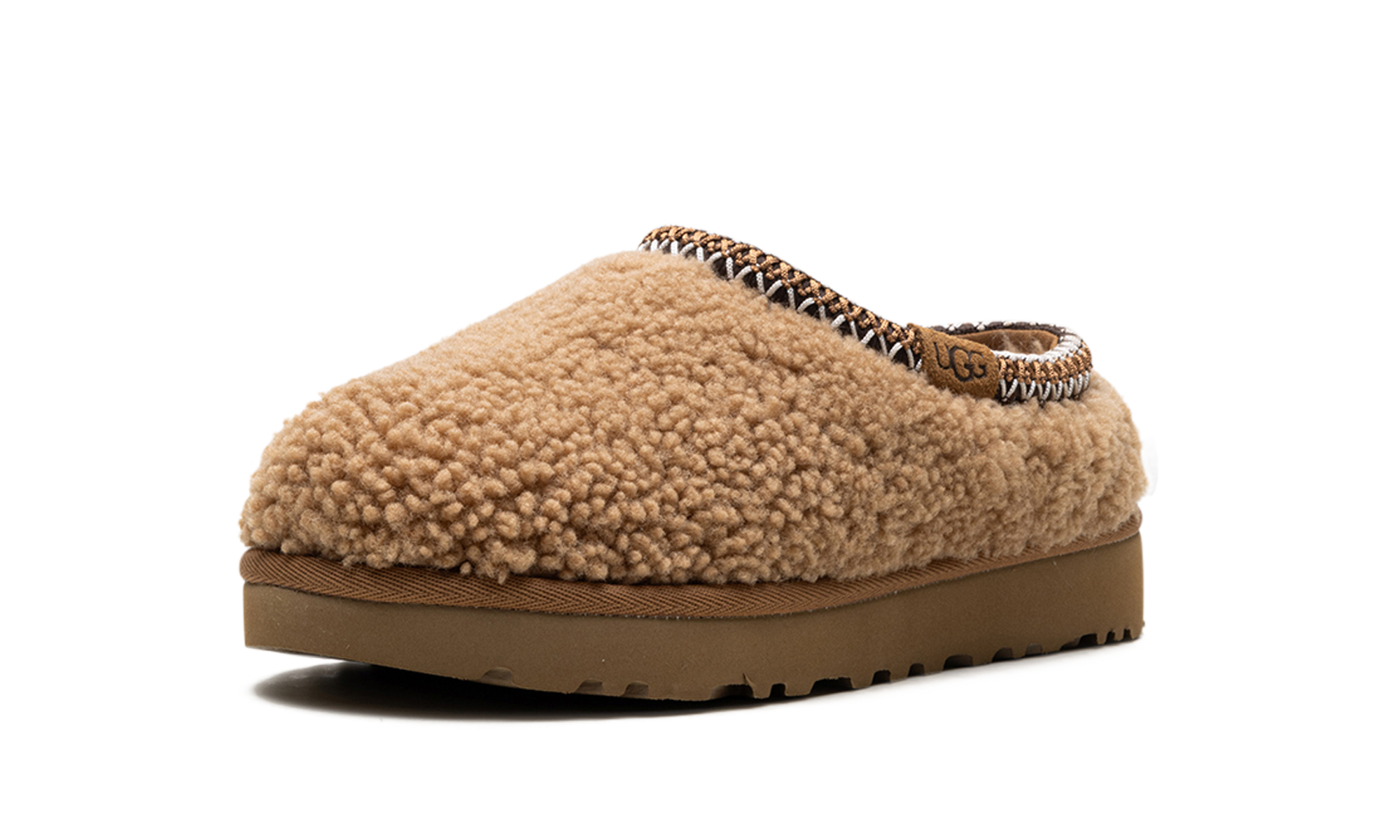 Tasman Maxi Curly Slipper Women "Chestnut"