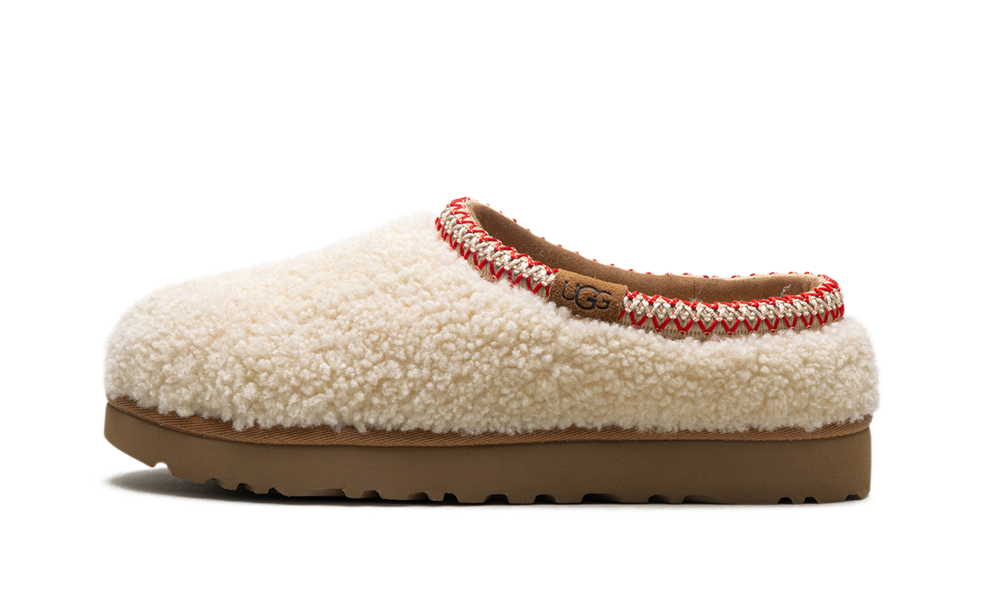 Tasman Maxi Curly Slipper Women "Natural"