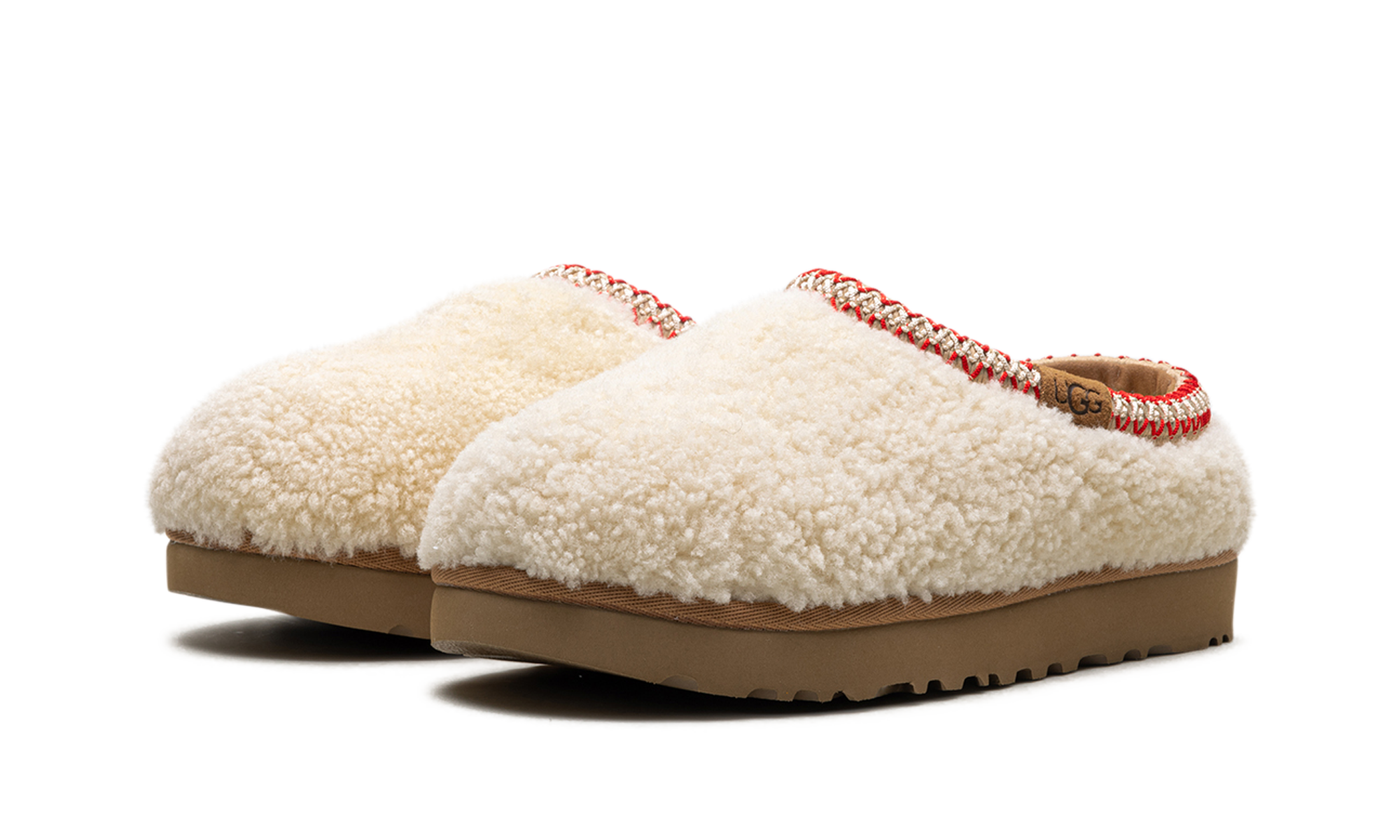 Tasman Maxi Curly Slipper Women "Natural"