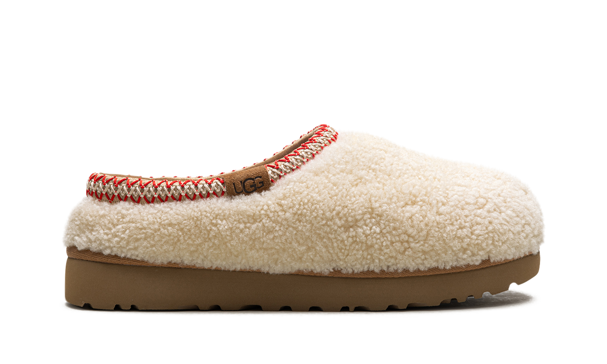 Tasman Maxi Curly Slipper Women "Natural"