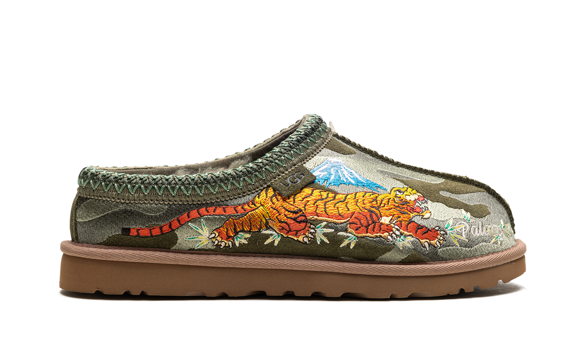 Tasman Slipper "Palace - Burnt Olive Camo"