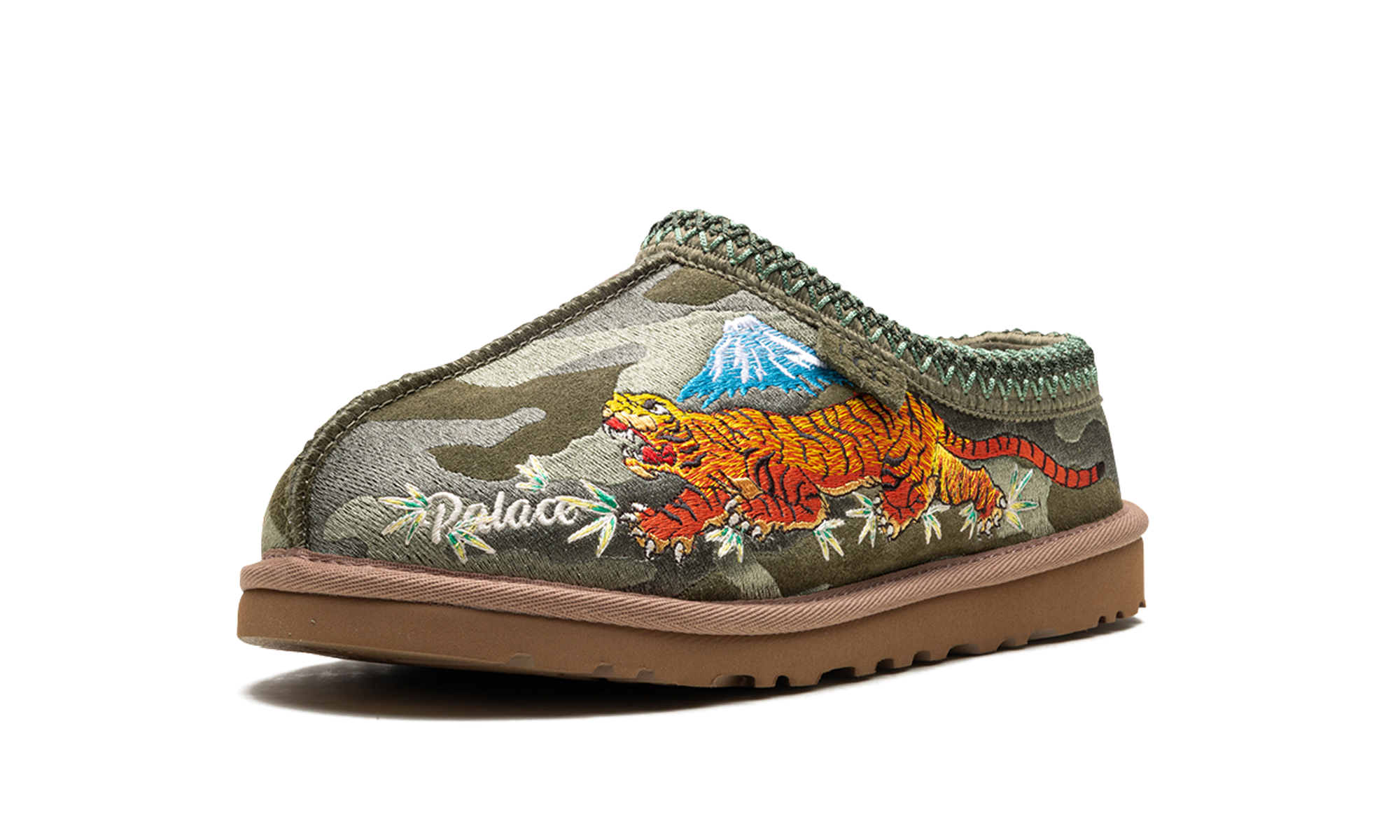 Tasman Slipper "Palace - Burnt Olive Camo"