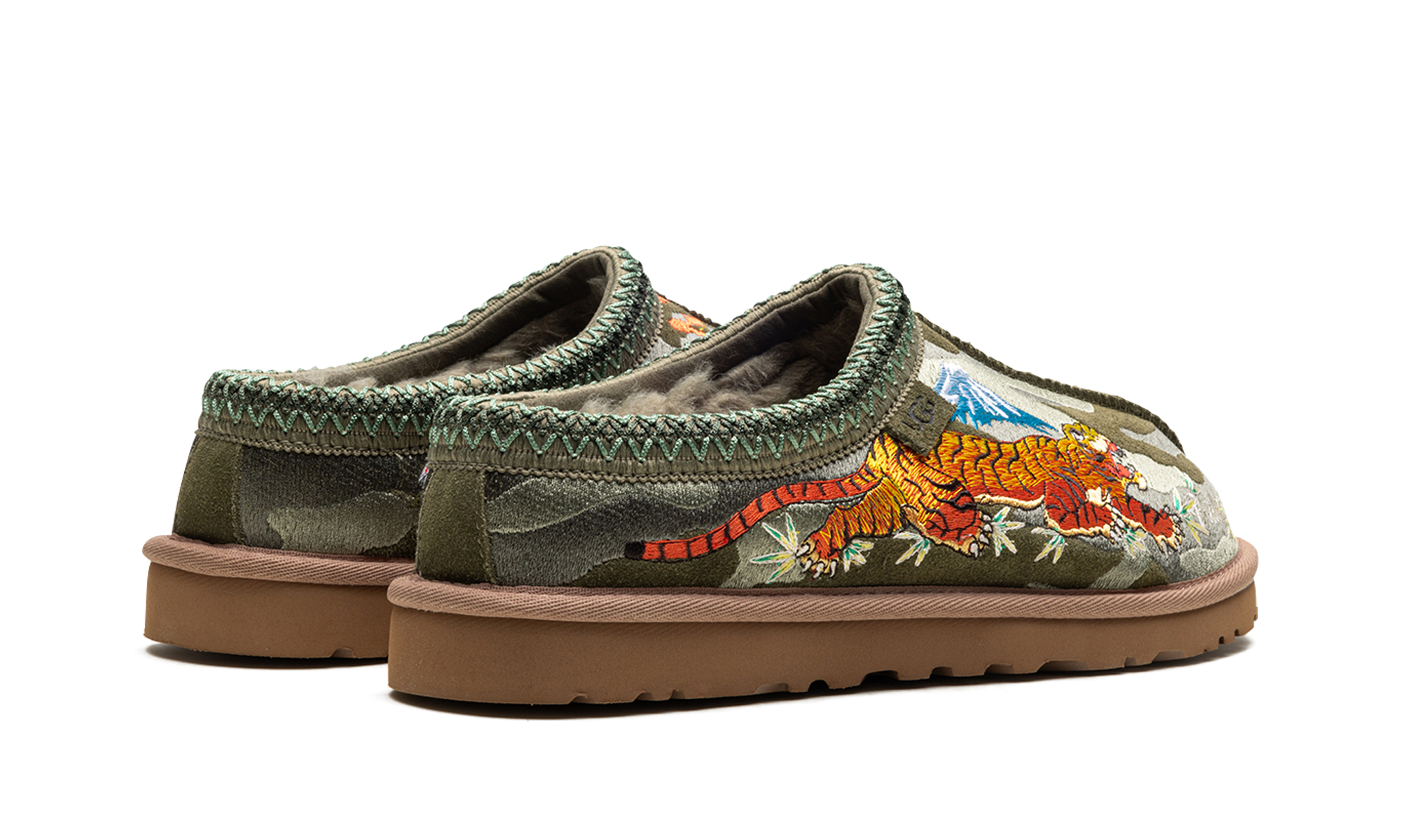 Tasman Slipper "Palace - Burnt Olive Camo"