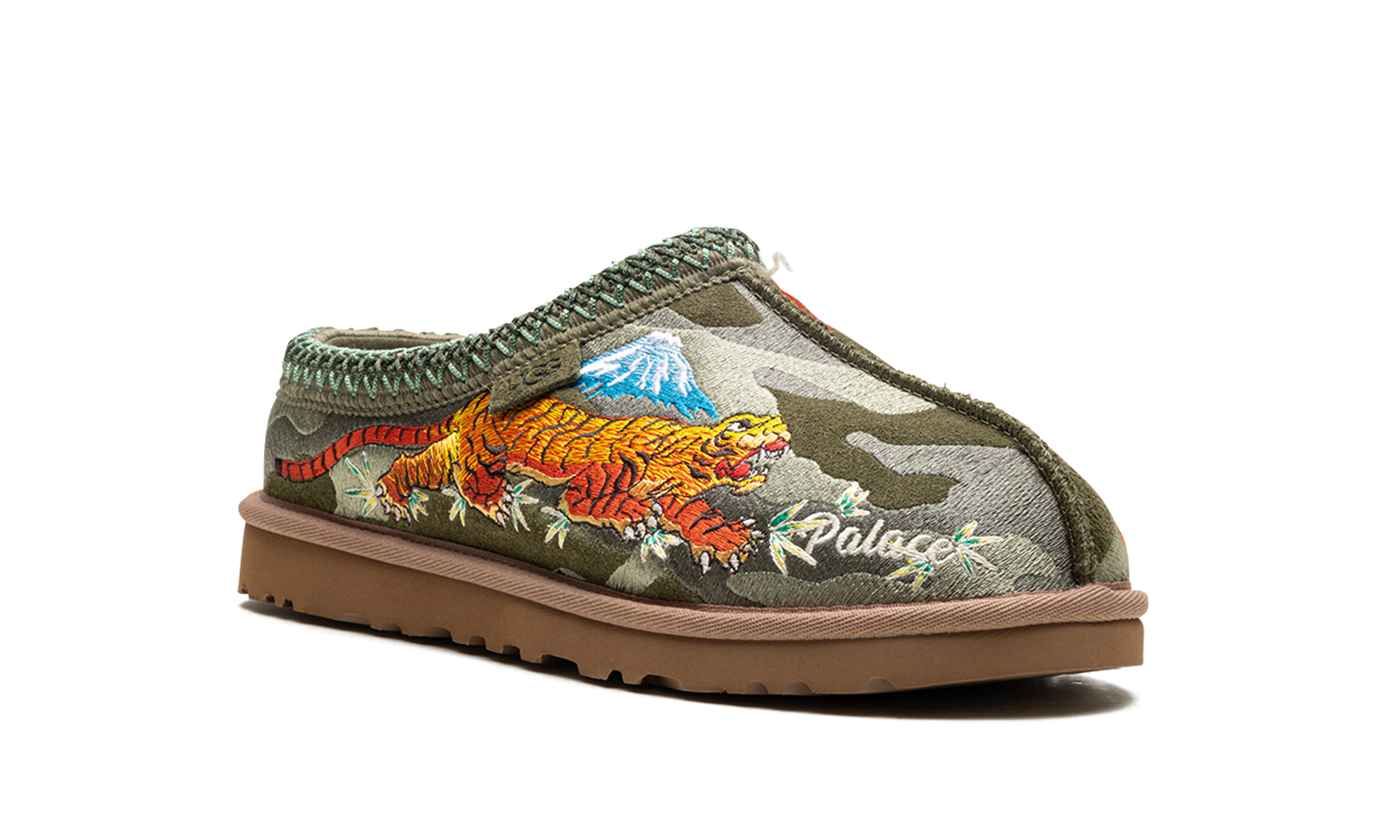 Tasman Slipper "Palace - Burnt Olive Camo"