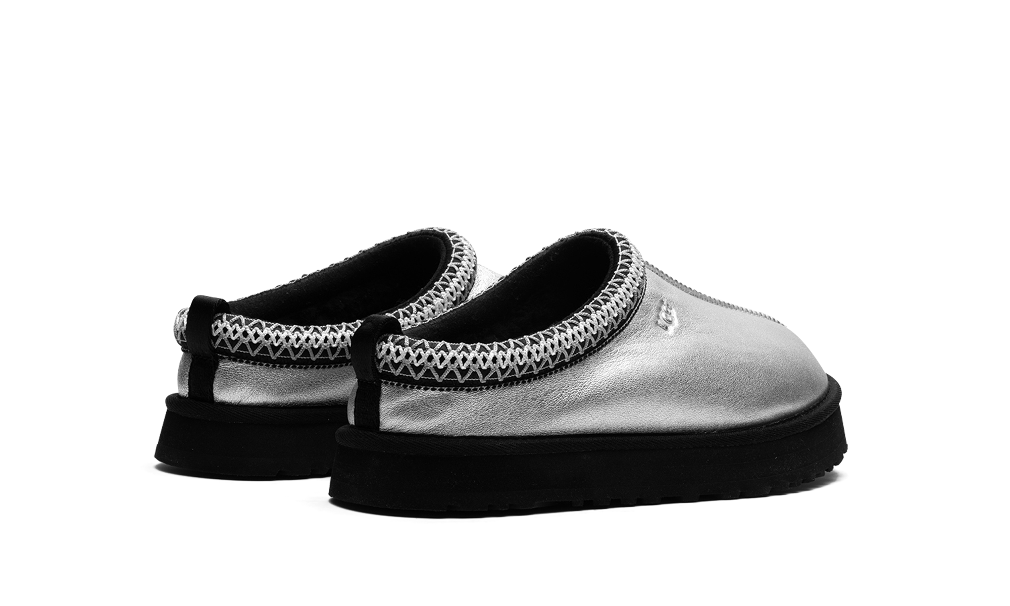 Tazz Leather "Silver Metallic"
