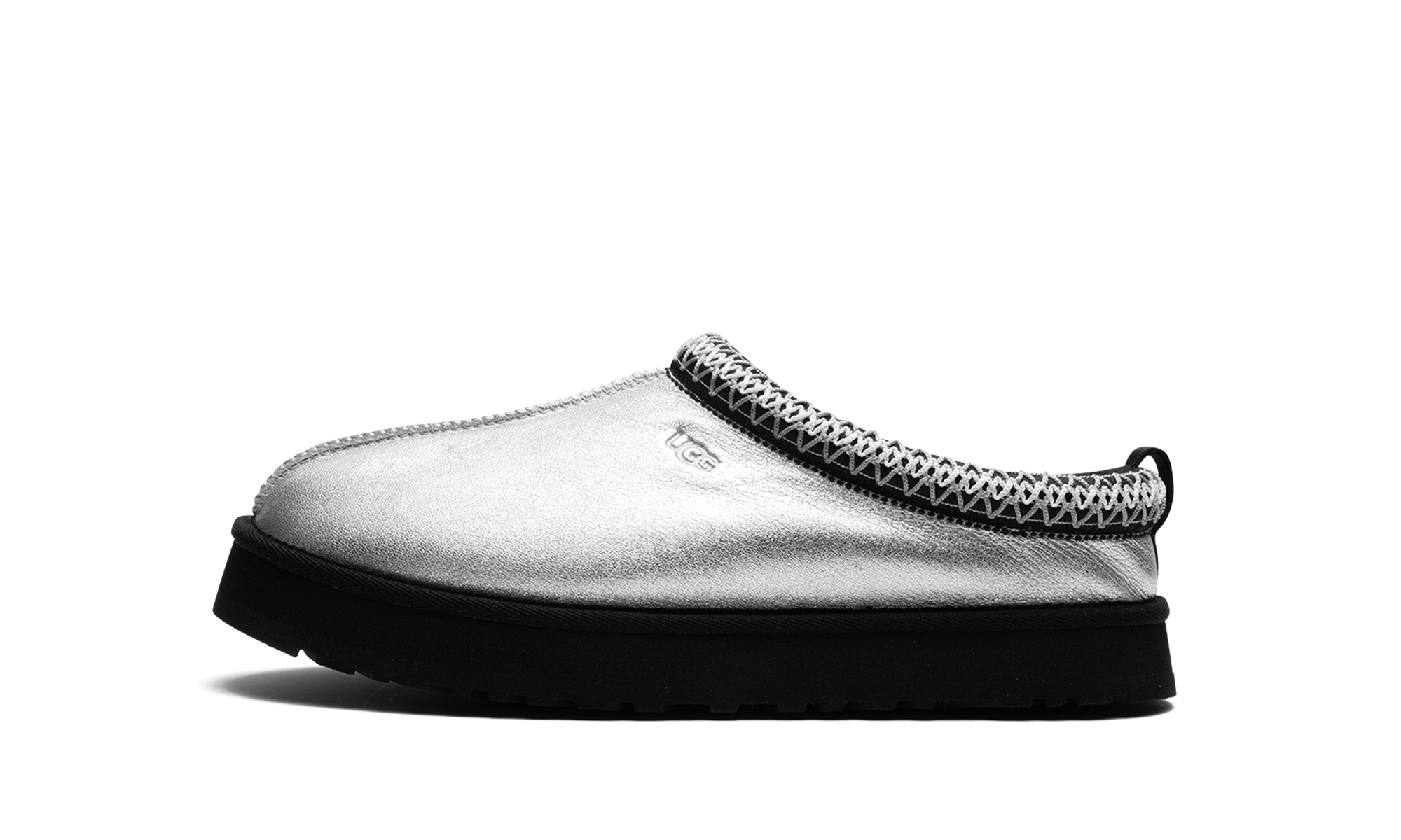 Tazz Leather "Silver Metallic"