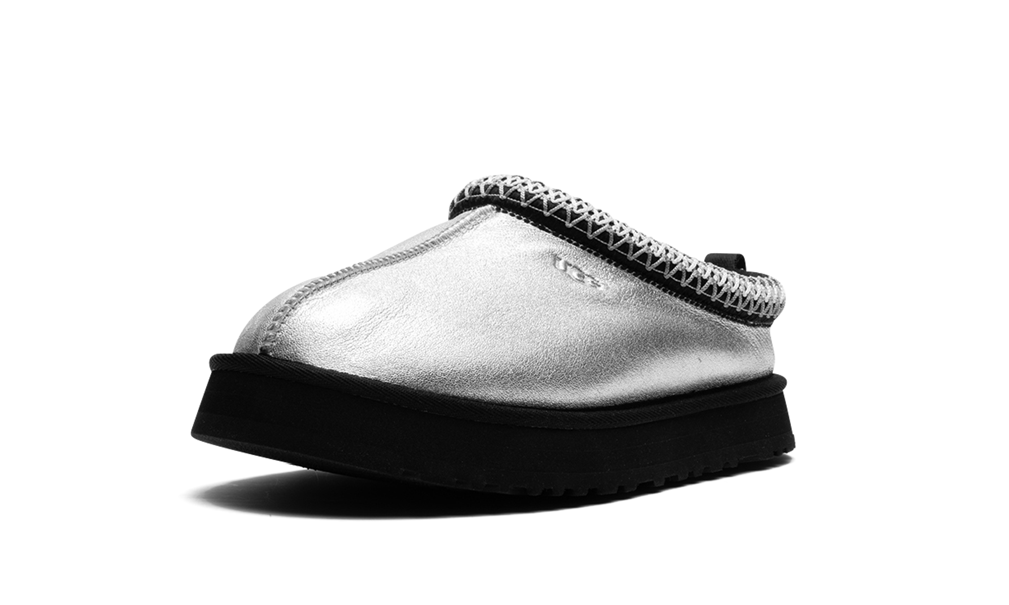 Tazz Leather "Silver Metallic"