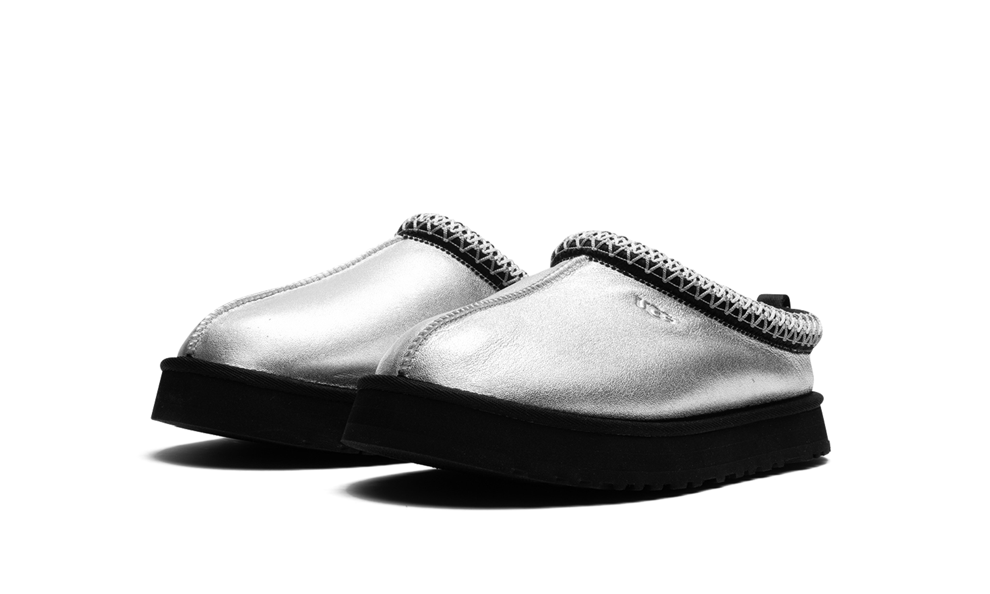 Tazz Leather "Silver Metallic"