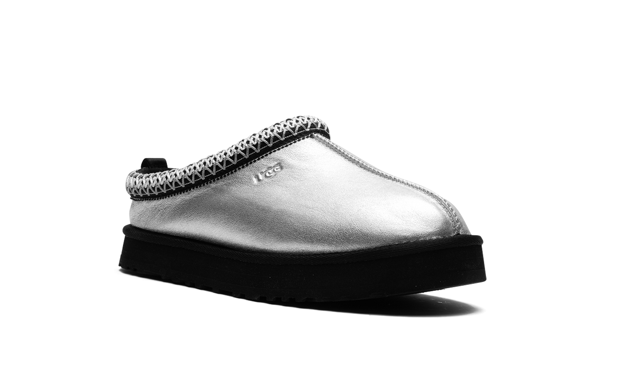 Tazz Leather "Silver Metallic"
