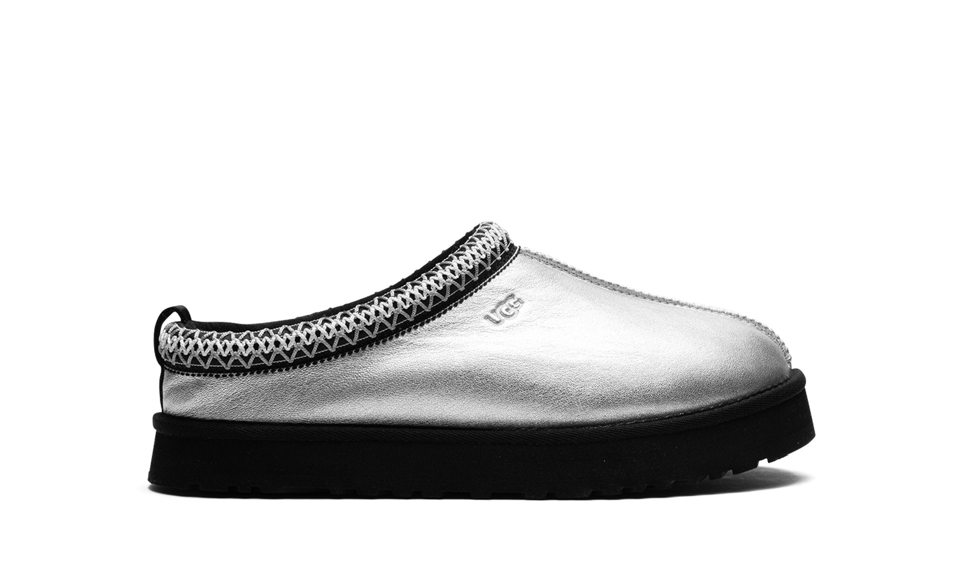 Tazz Leather "Silver Metallic"
